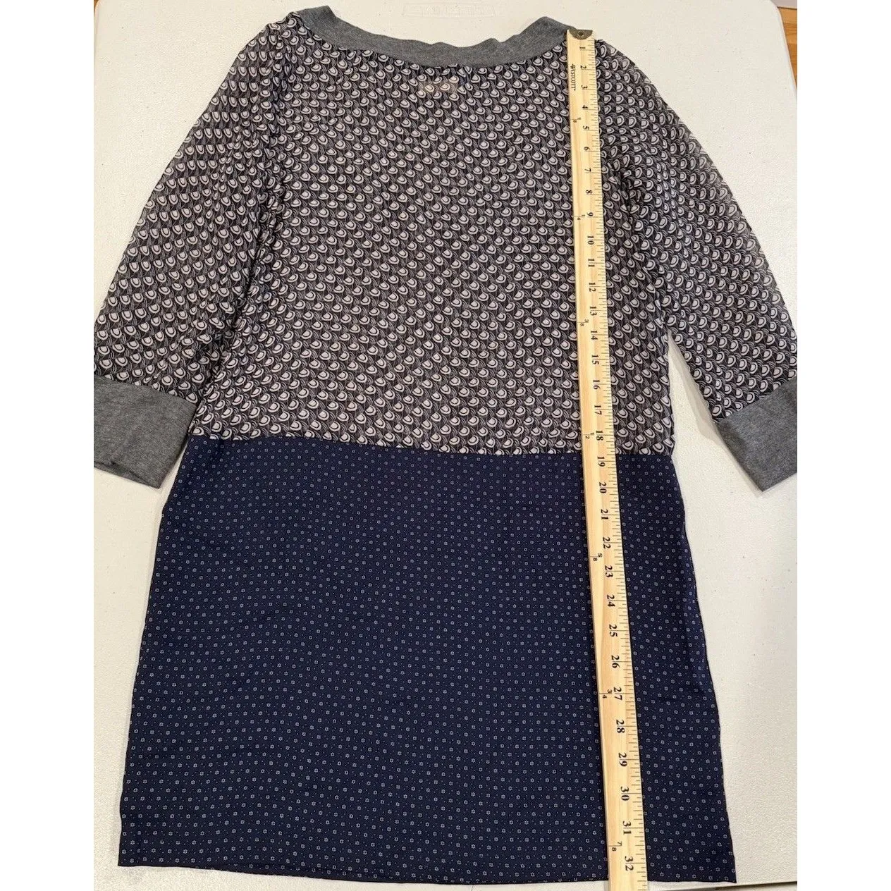 Rozae Nichols Dress Womens XS Sheer Dainty 100% Silk Quiet Luxury Retro Mod - Image 4