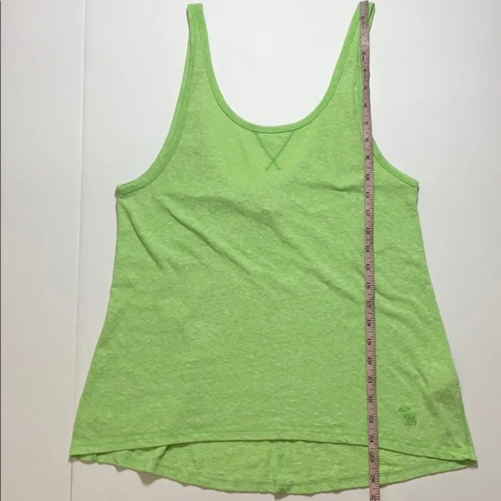 Abercrombie & Fitch Drapey Loose Fit Low Back Tank - Image 8