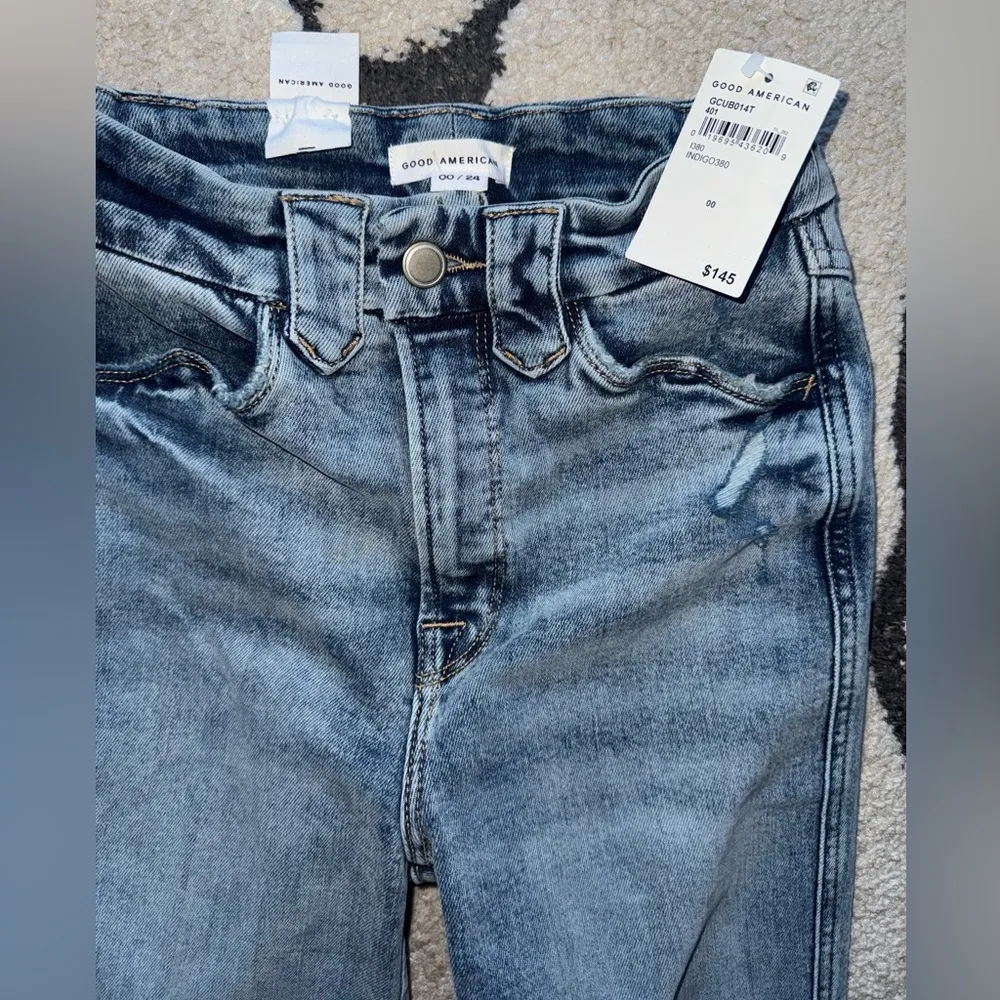 GOOD AMERICAN Good Curve Bootcut Jeans - Image 9