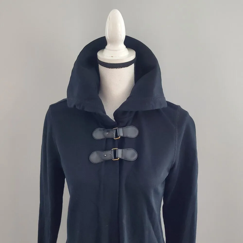 Chaps Denim Women's Black Open Collared Cardigan S - Image 3