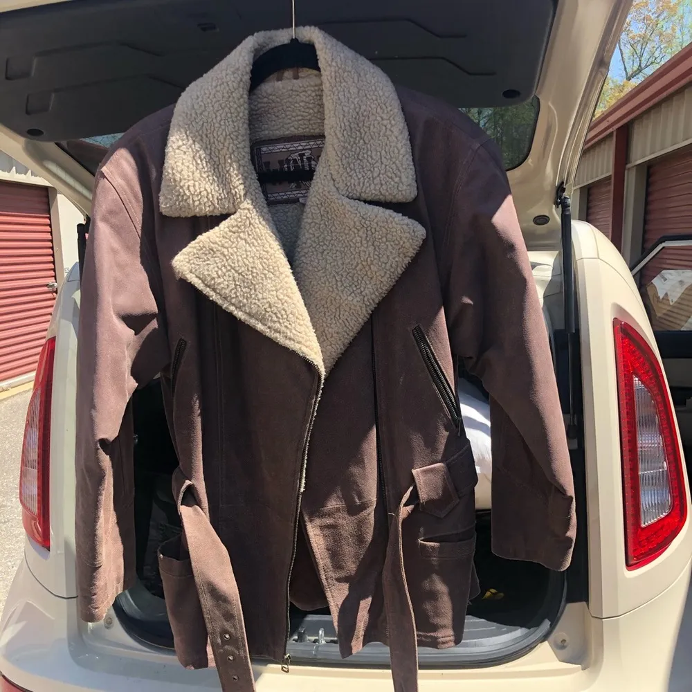 Winlit bomber jacker Brown Size M - Image 2