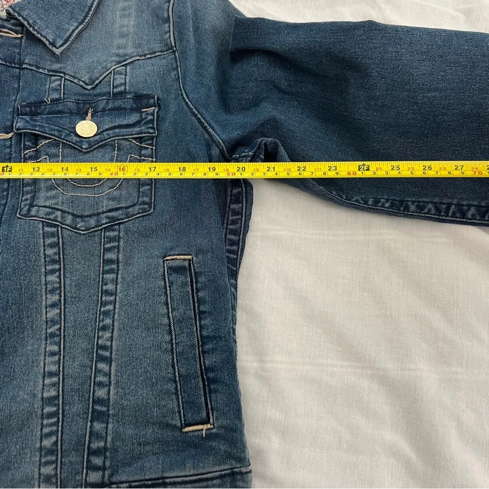 True religion Jesse Single Needle Slim Fit Denim Jacket - Image 6