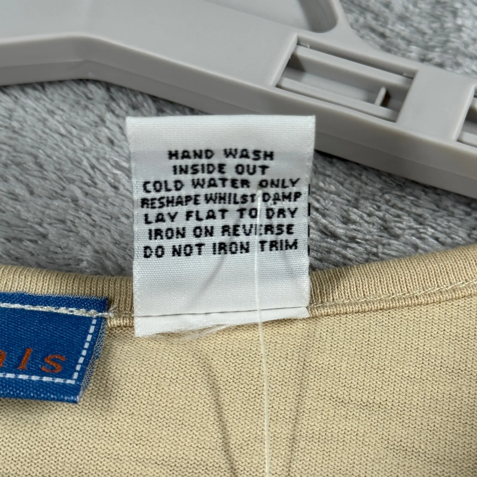 Onque‎ Casuals Cardigan Large Safari Monkey Giraffe Elephant Embroidered Novelty Tan - Image 8