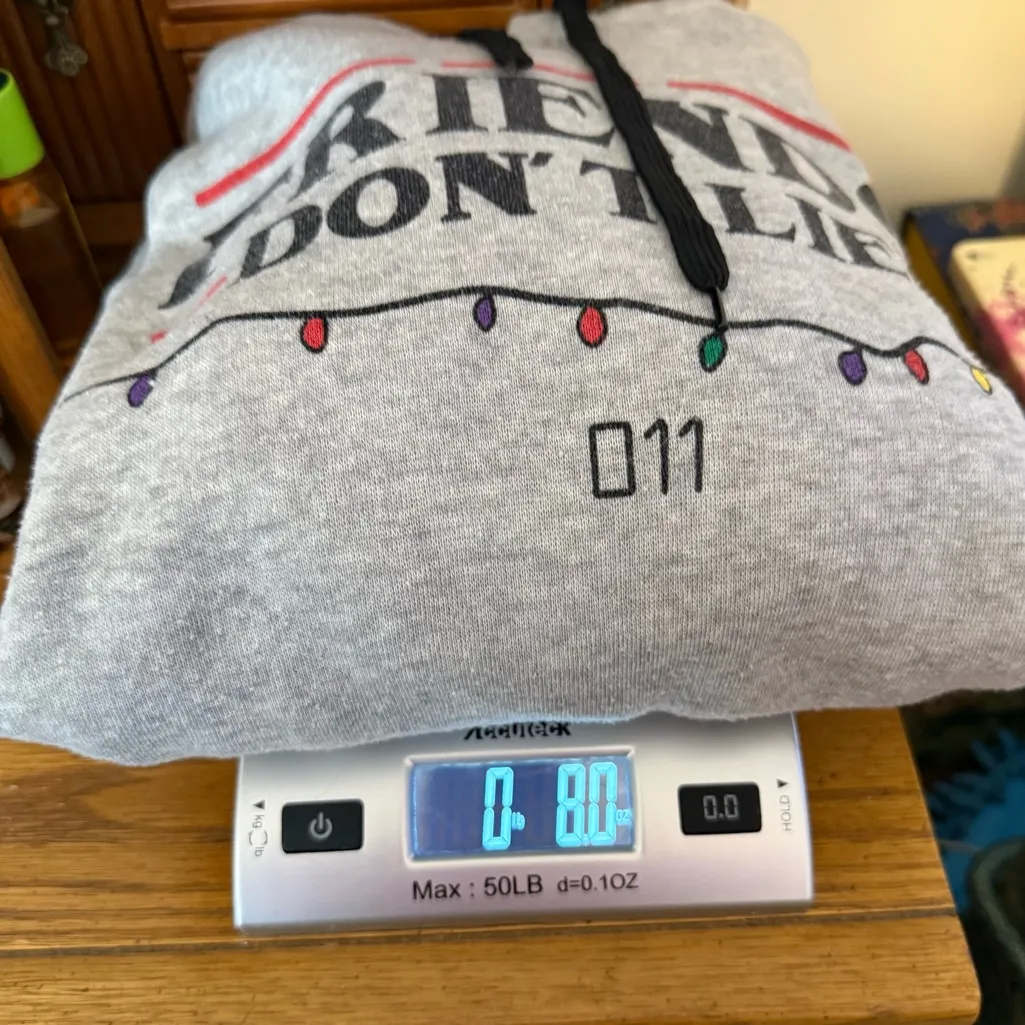 Friends Don’t Lie 011 El Stranger Things Hoodie Sweatshirt Women’s Size Medium - Image 10