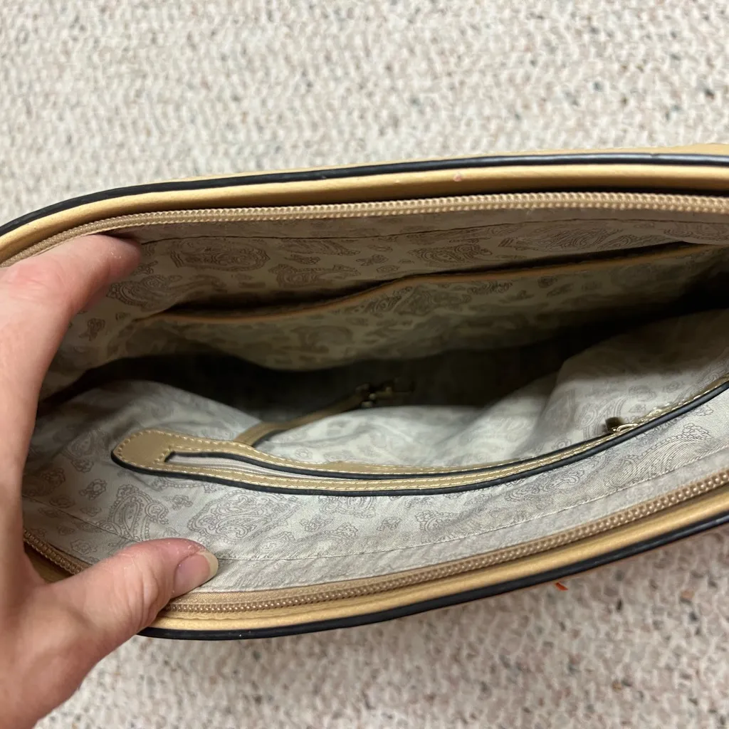 Simply Noelle Large Shoulder Bag Multicolor with Webbing Detail. - Image 5