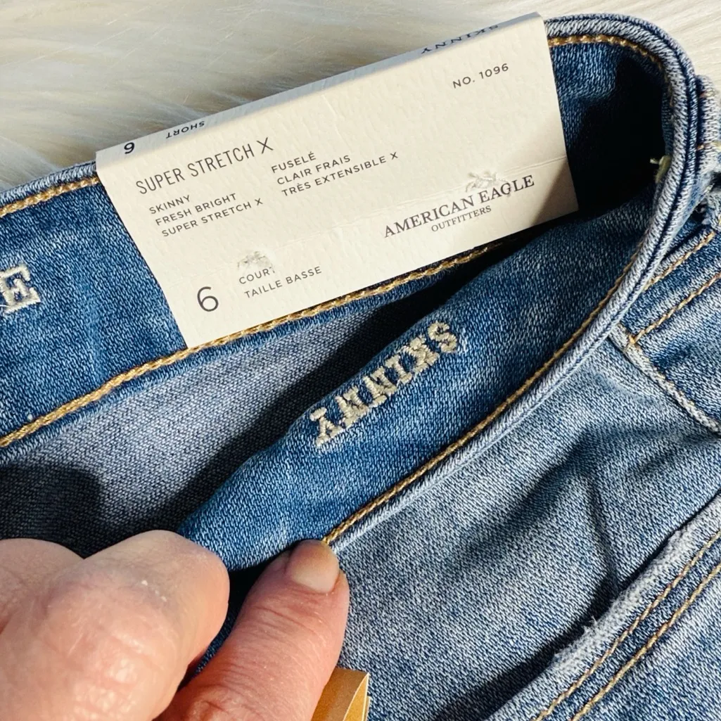 American Eagle Fresh Bright Skinny Jeans - Image 4