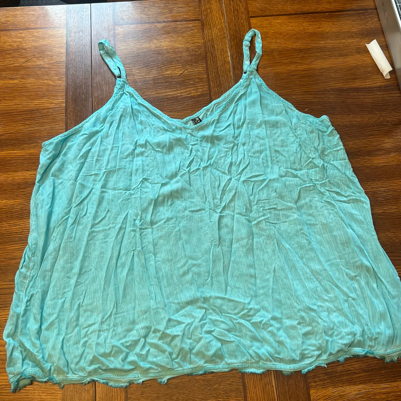 Torrid Plus Size 4 Blue Cotton Swing Sleep Tank - Image 13