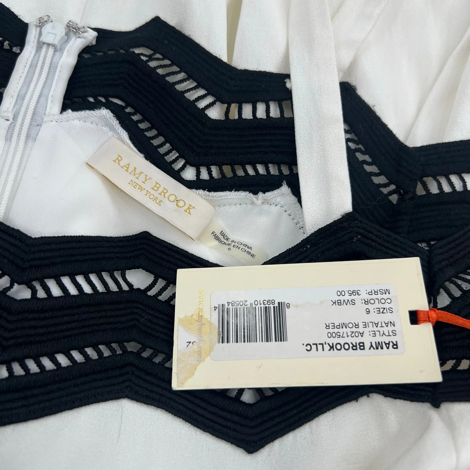 NWT Ramy Brook Natalie cold shoulder romper - Image 7