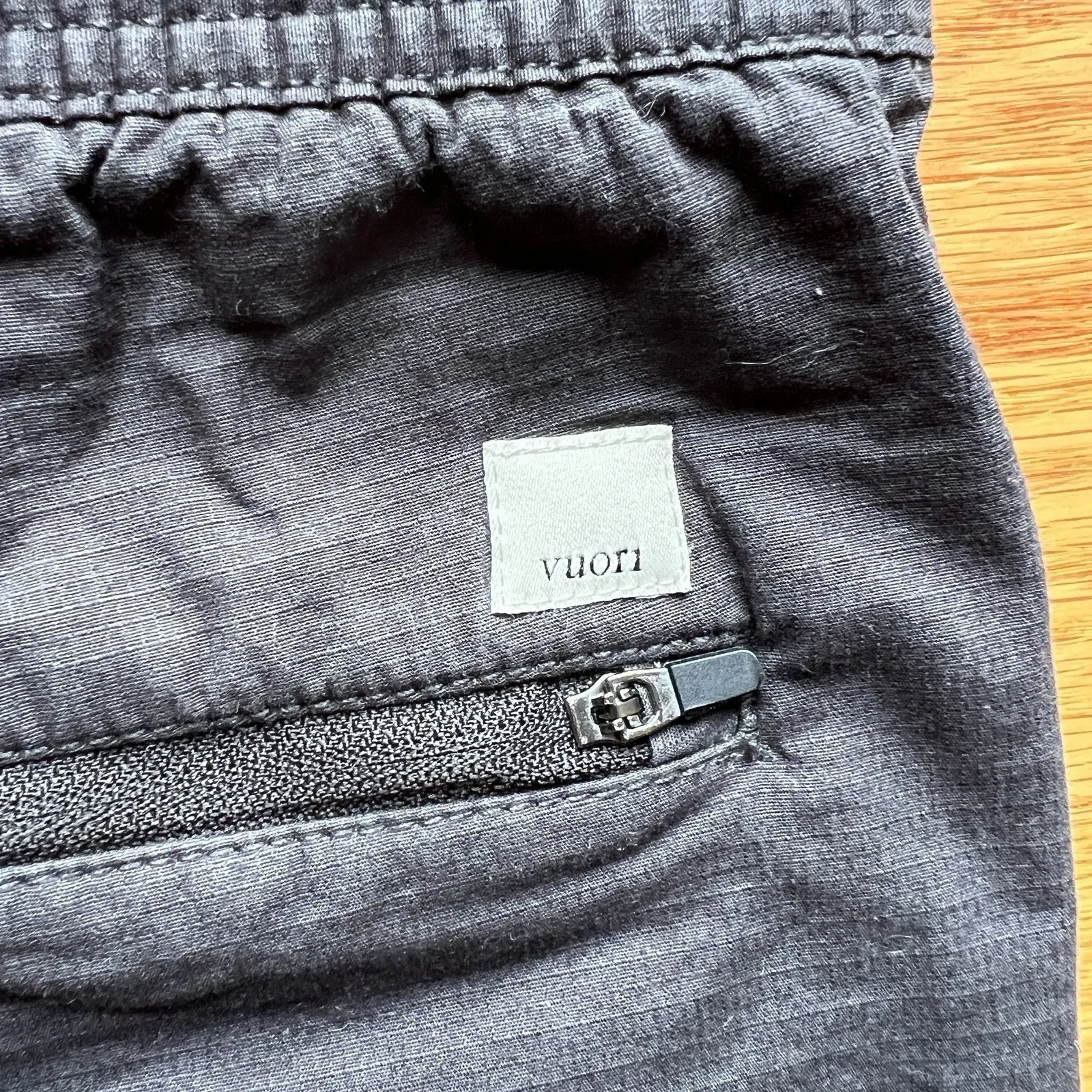 Vuori The Rise The Shine Organic Cotton Drawstring Shorts Black Women's Medium - Image 6