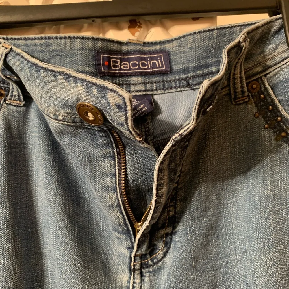 ⚡️⚡️⚡️BOGOHO⚡️⚡️⚡️Ladies Denim Wide Leg Capris - Image 8