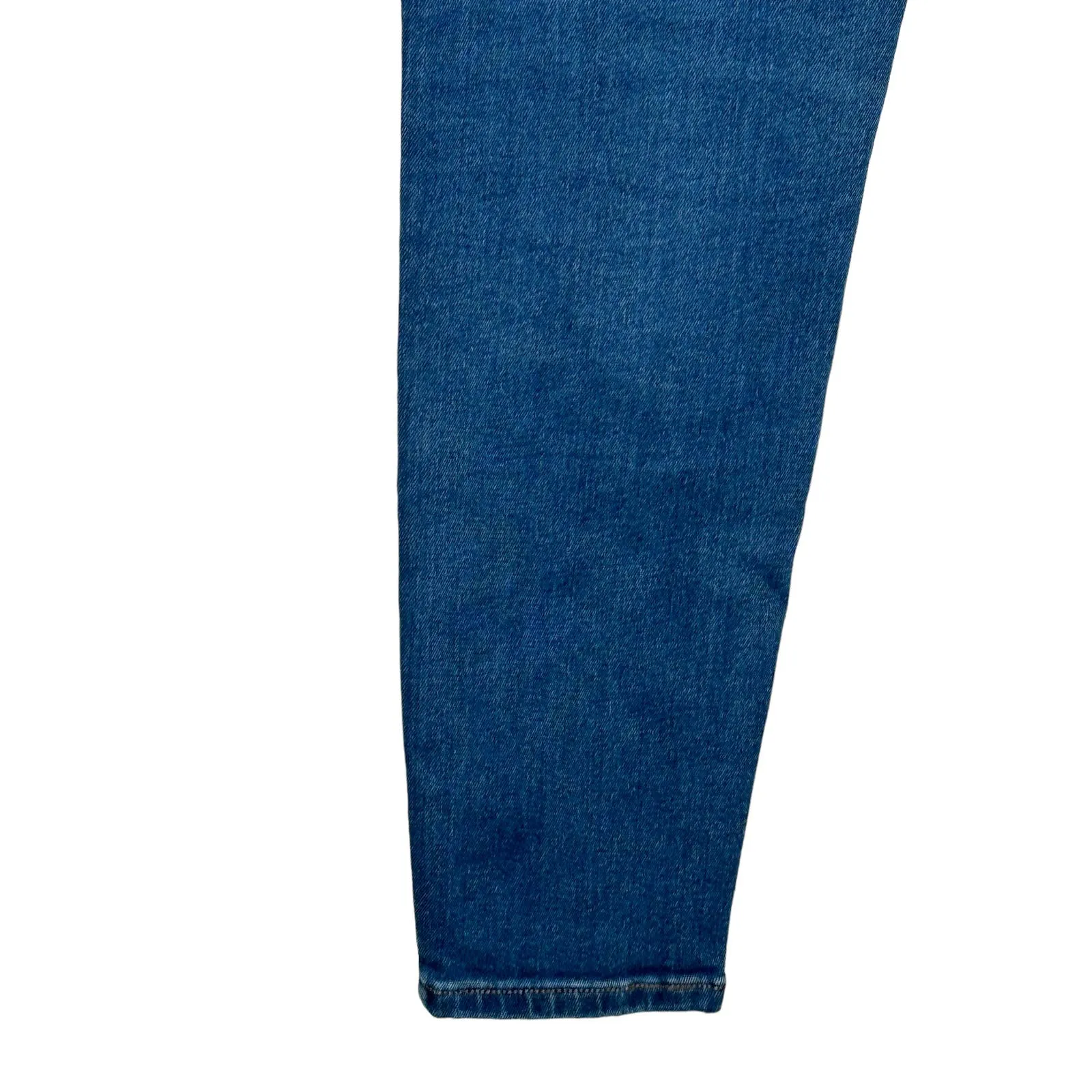 Everlane Women's Jeans‎ Curvy Hi-Rise Skinny Denim Stretch Medium Wash Blue 27R - Image 7