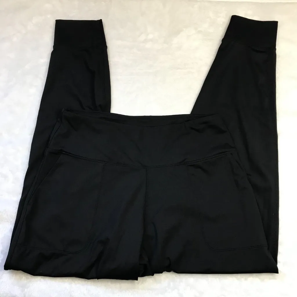 Dragon Fit Black Joggers Womens‎ Large Pockets High Waist Workout Yoga Tapered - Image 12