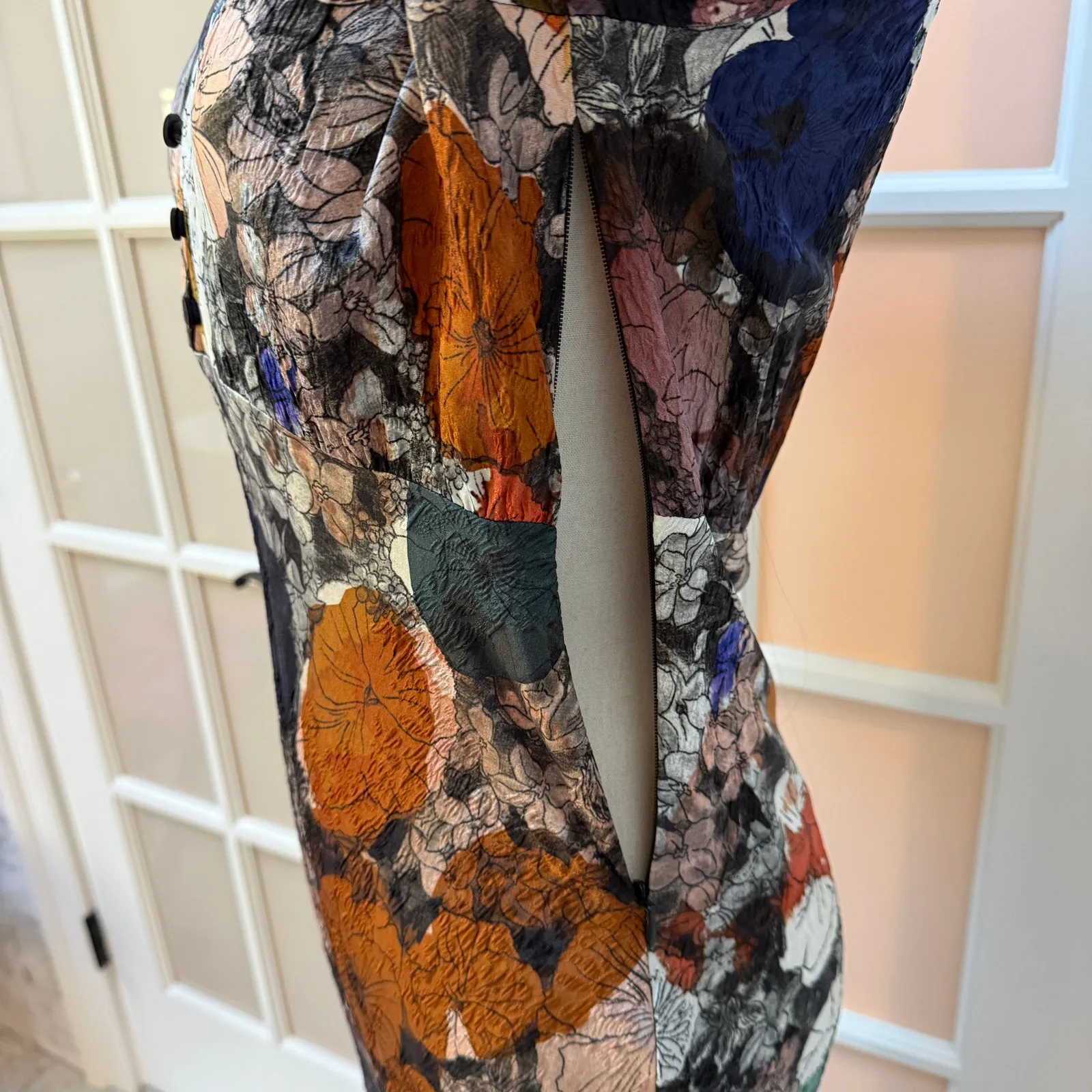 Raquel Allegra Bella Dress Flower Medley Feminine V - Image 4