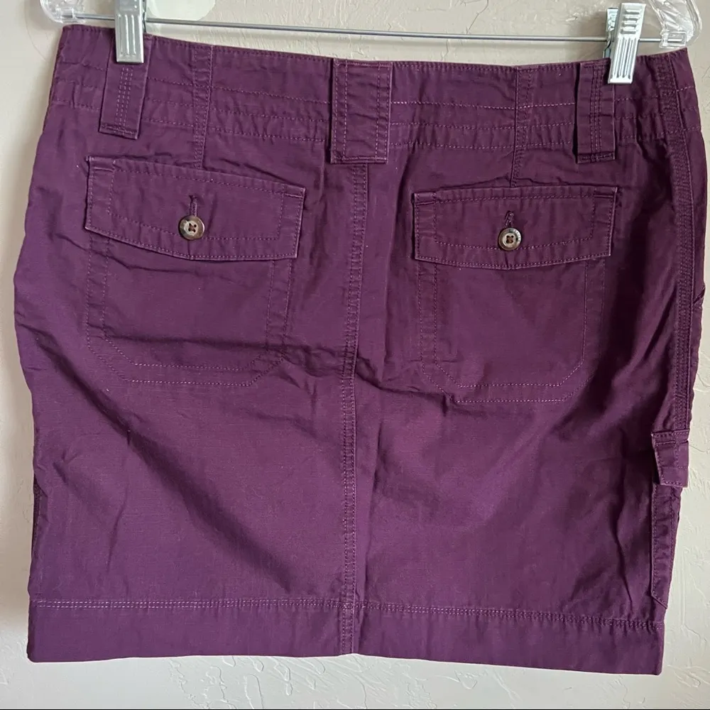 Eddie Bauer Ripstop Plumb Utility Cargo Skirt - Image 5