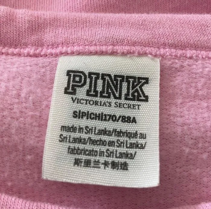 Pink Warm Sweater with Mesh V-Neck - Image 5