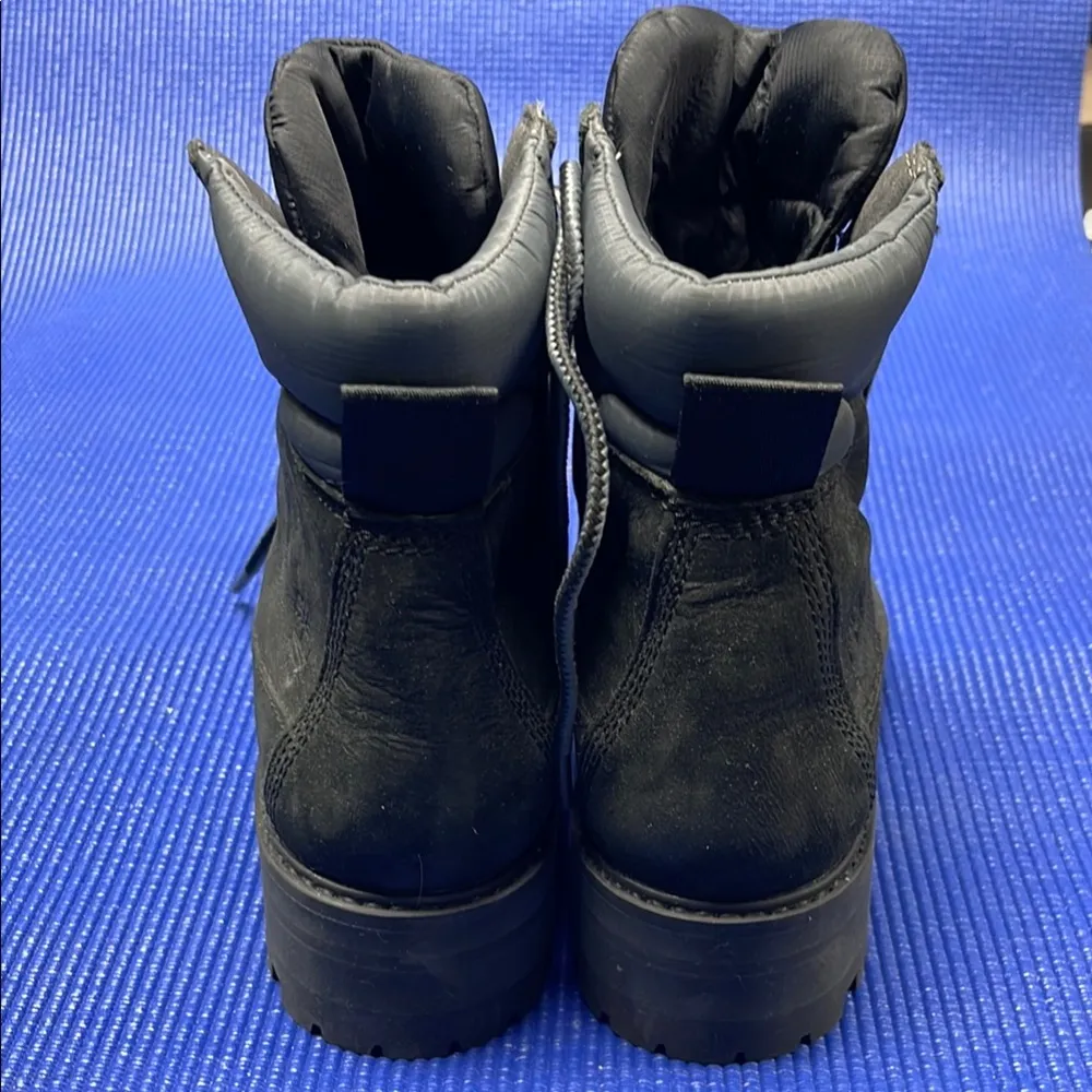 Timberland Black Combat Boots - Image 3