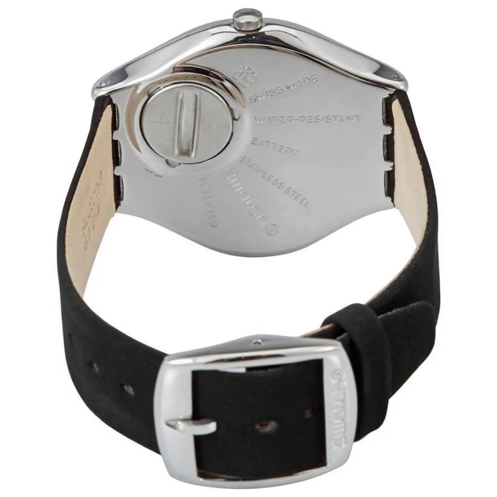 NWT Swatch Fashion Ladies Quartz Steel Authentic Watch - Image 4