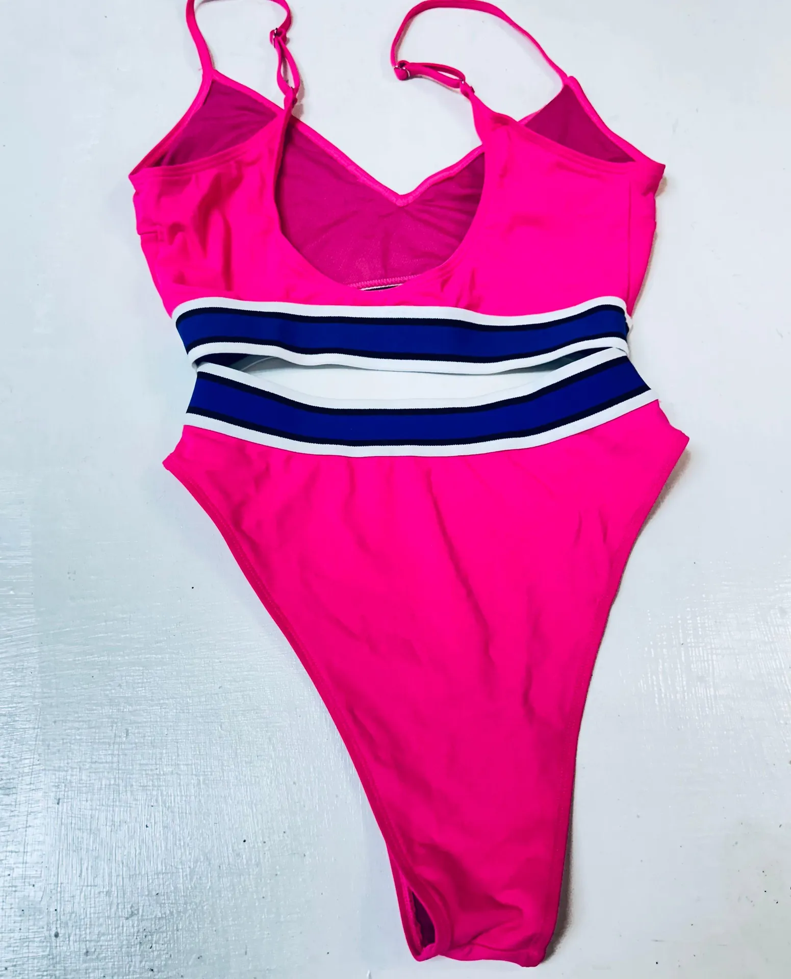 ICON SWIM pink swimsuit size M - Image 6