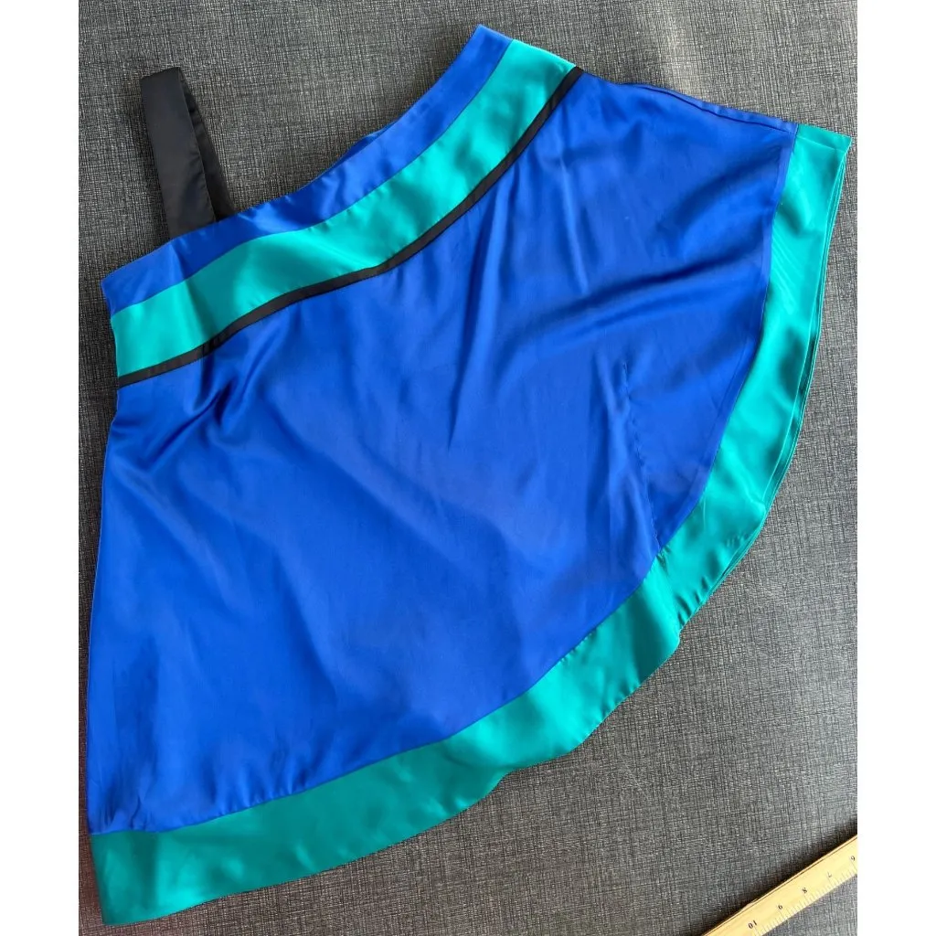 Nicole By Nicole Miller Blouse XS Asymmetrical One - Image 8