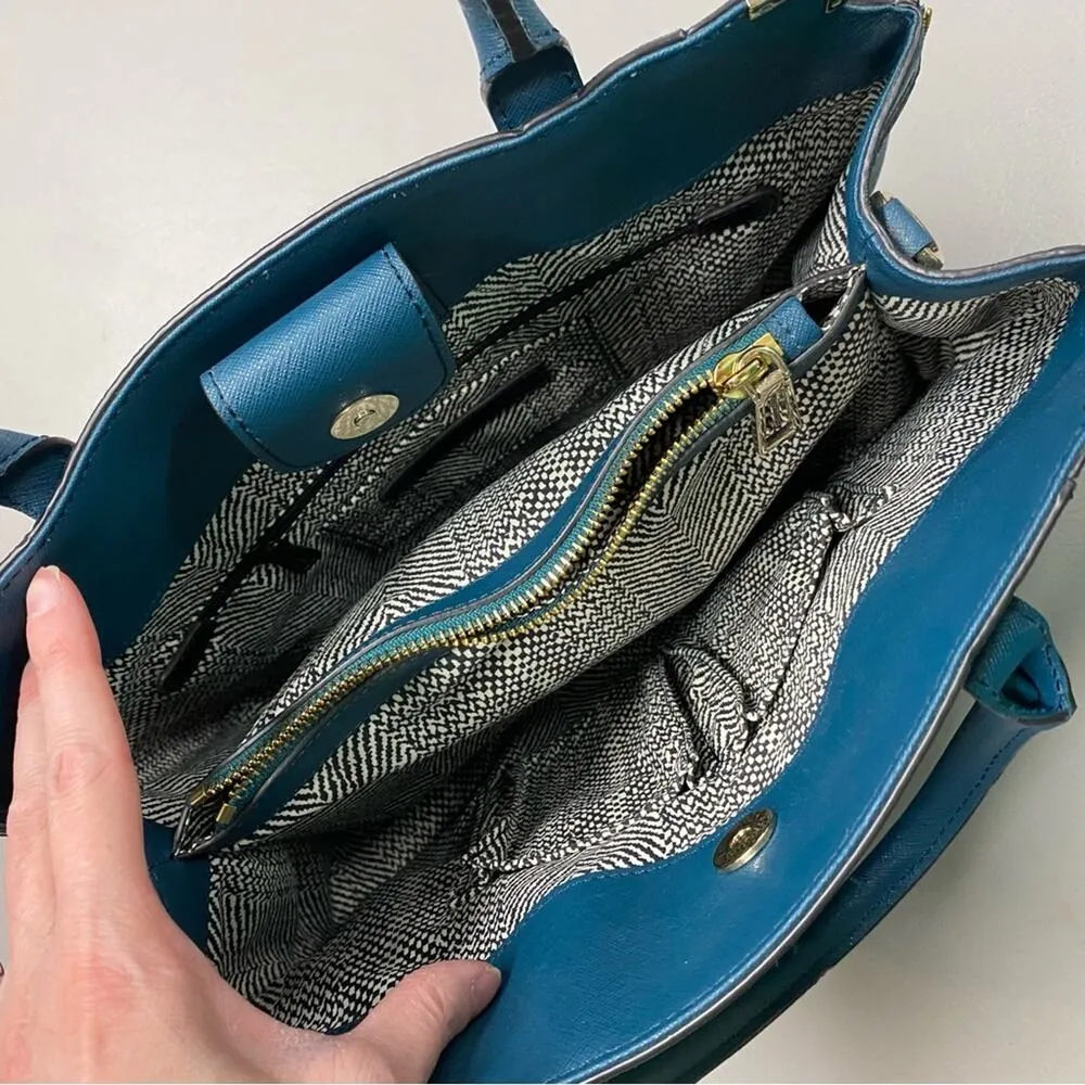 Rebecca Minkoff Amourous Purse Satchel Leather Handbag Crossbody Shoulder Bag - Image 12