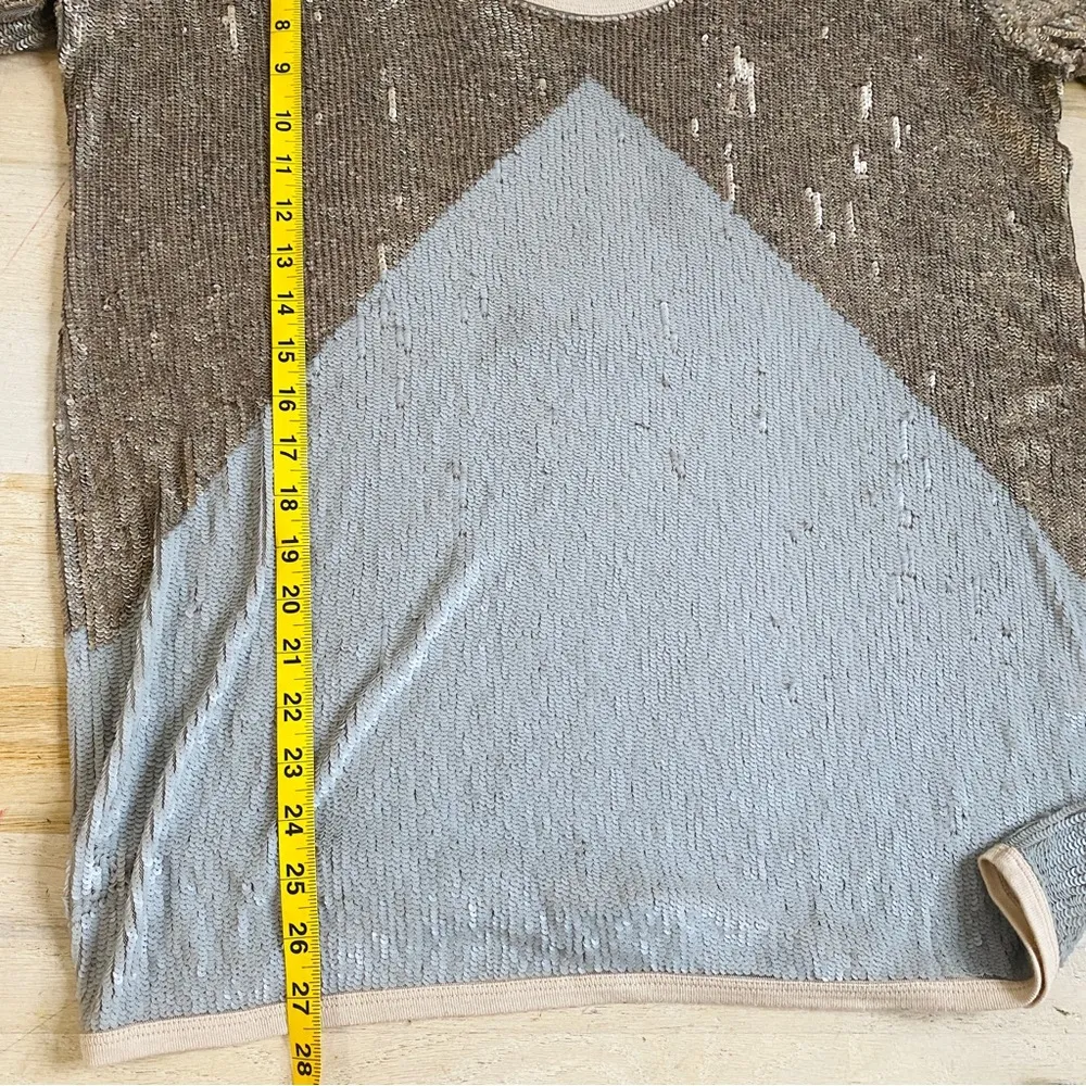 AMEN sequin top Gold Size L - Image 8