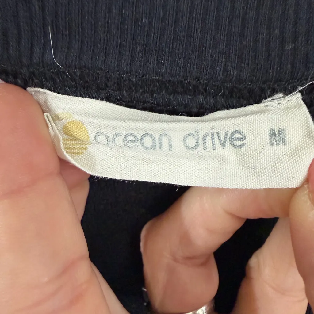 Ocean Drive Black Knit Top - Image 2