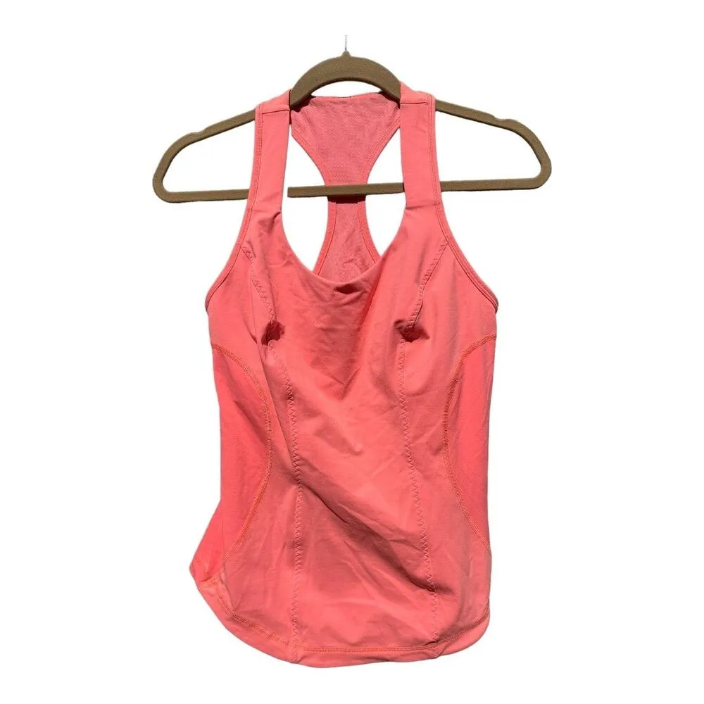 Lululemon AthleticaRun: Swiftly Tech Racerback Pop Orange GUC Size 10 - Image 2