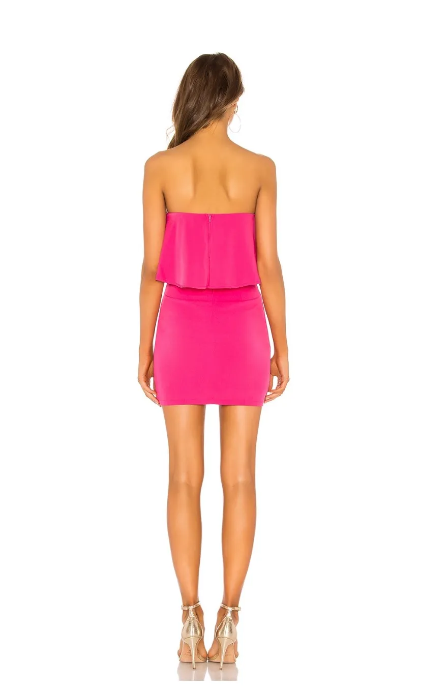 superdown Revolve Catalina Ruffle Tube Mini Dress - Image 2