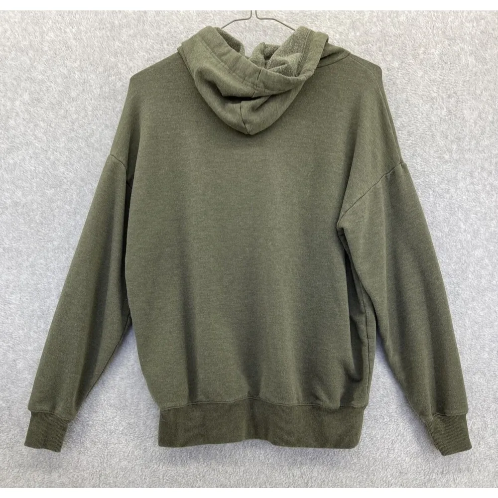 Buffalo David Bitton Sweater Olive Green Long Sleeve Size XS Hoodie - Image 5
