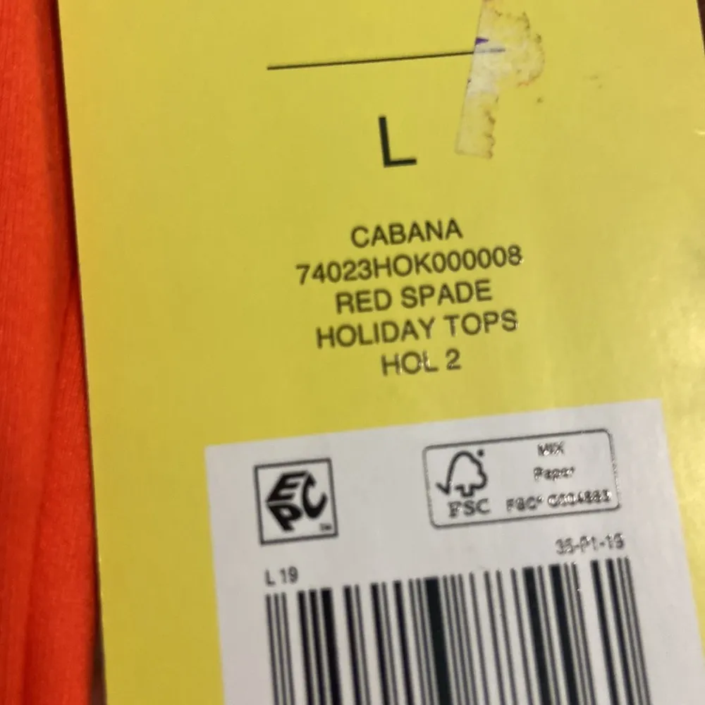 Cabana Crown & Ivy Orange  Long Sleeve Bodysuit size L brand new - Image 8