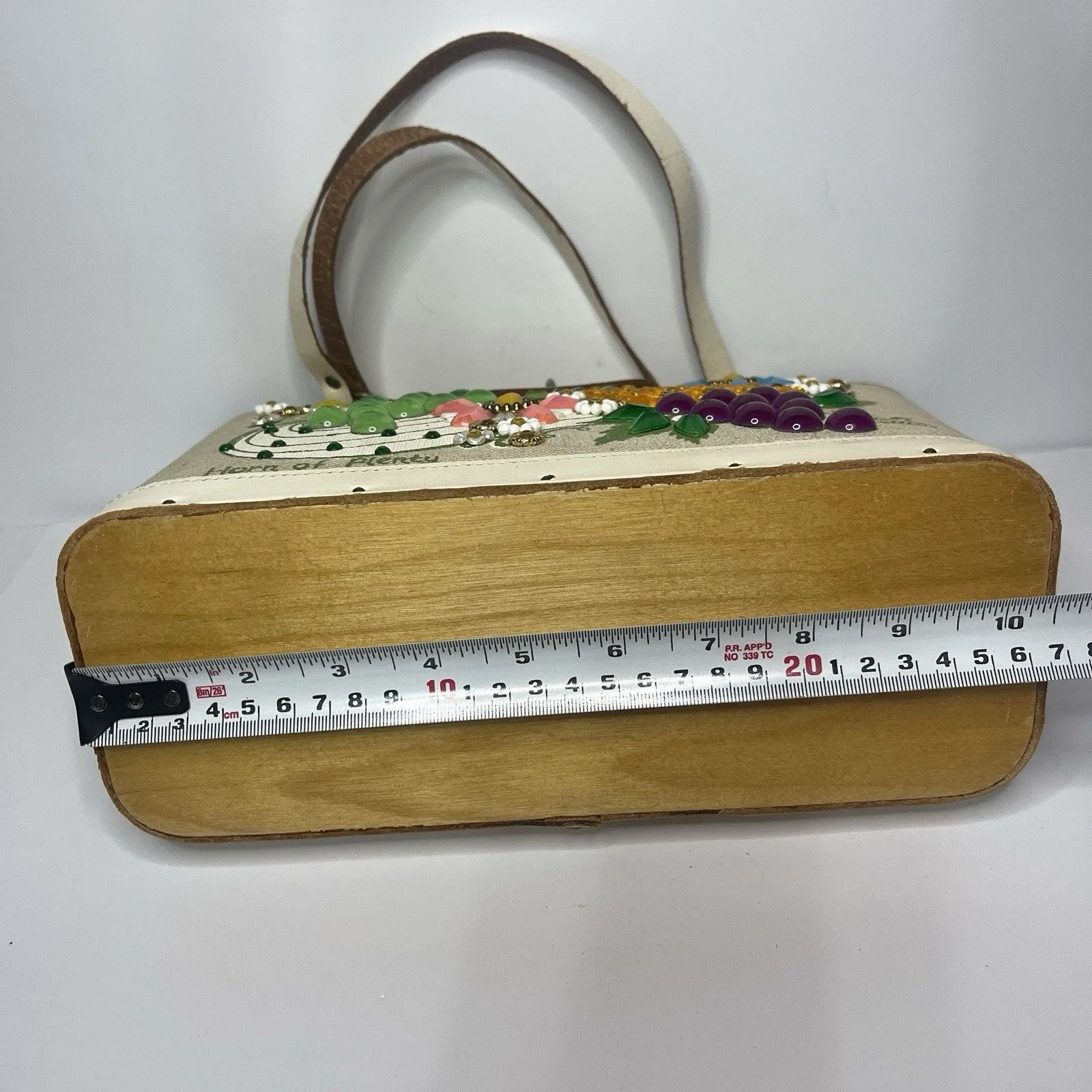 Vintage 1960s Enid Collins Of Texas Purse Handbag Horn Of Plenty Cornucopia - Image 8