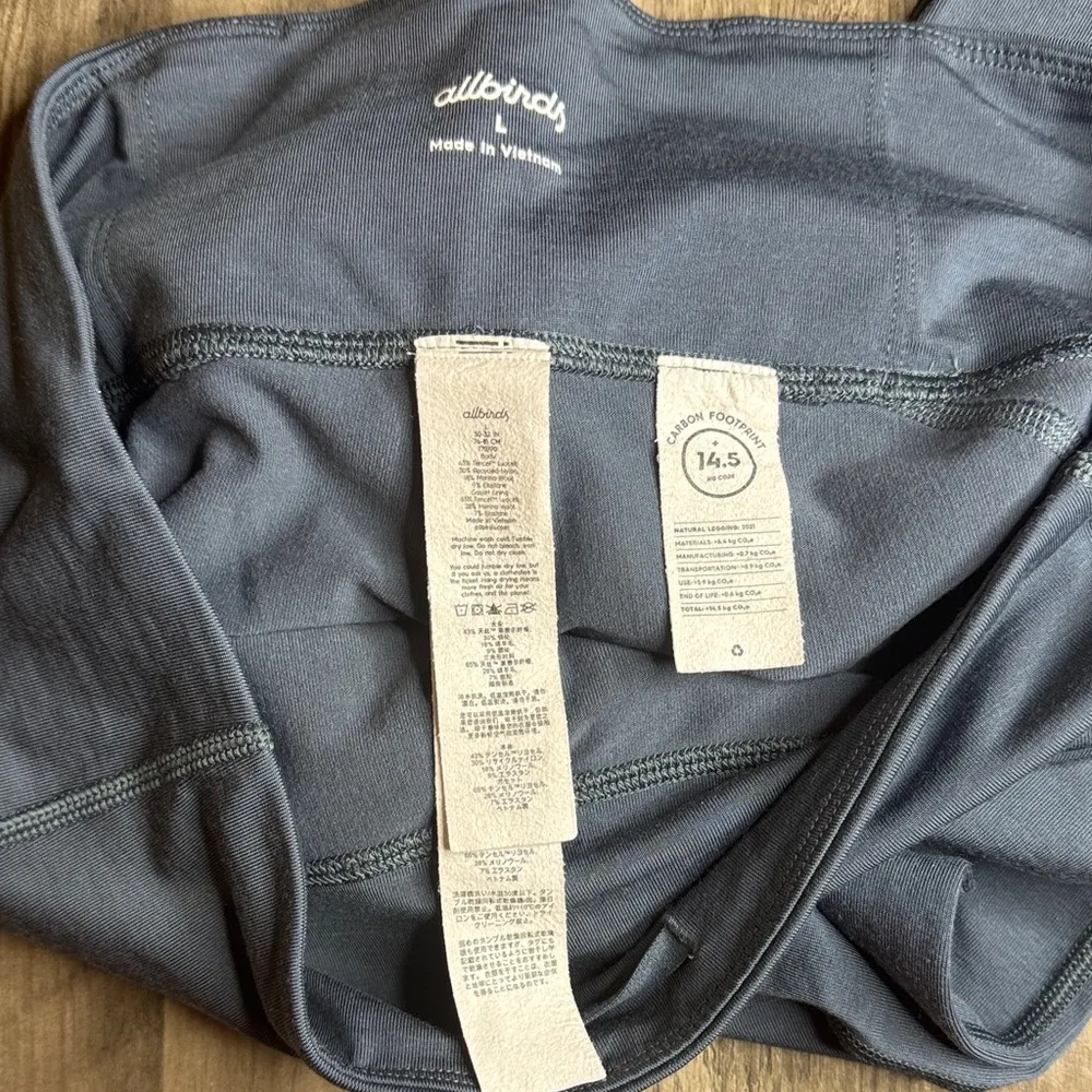 Allbirds Women’s Slate Blue Leggings - Image 2