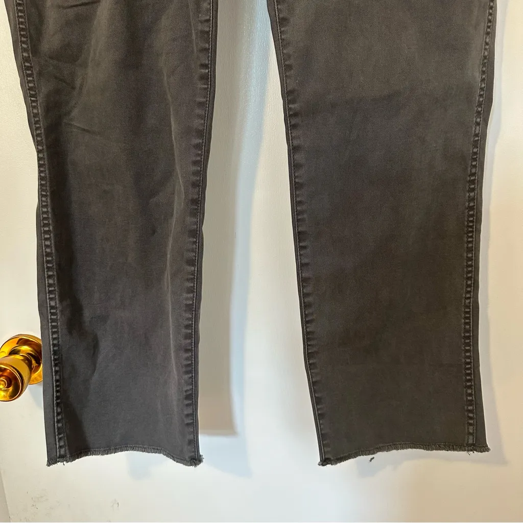 Madewell Slim Straight Utility Pant Gray Womens 31 - Image 4