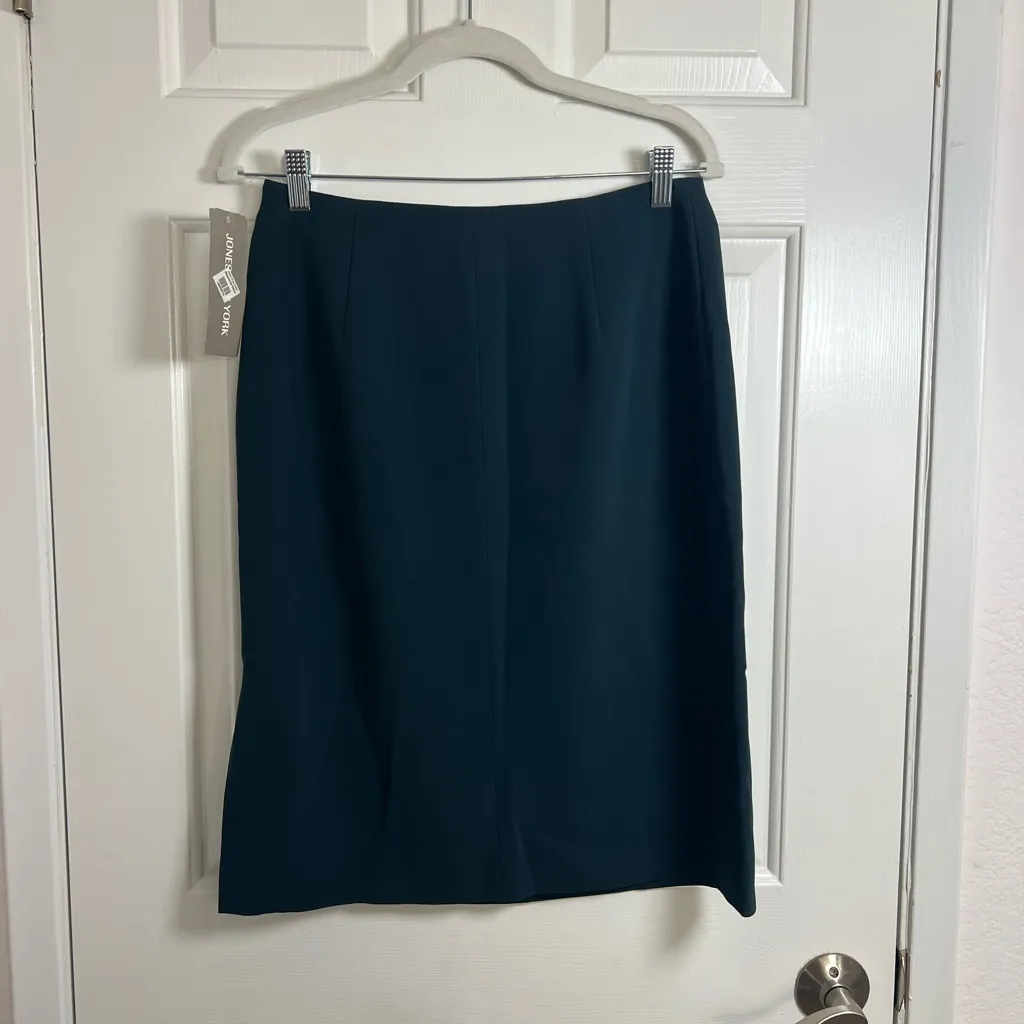 Jones New York Blue Pencil Skirt‎ for Work - Image 4