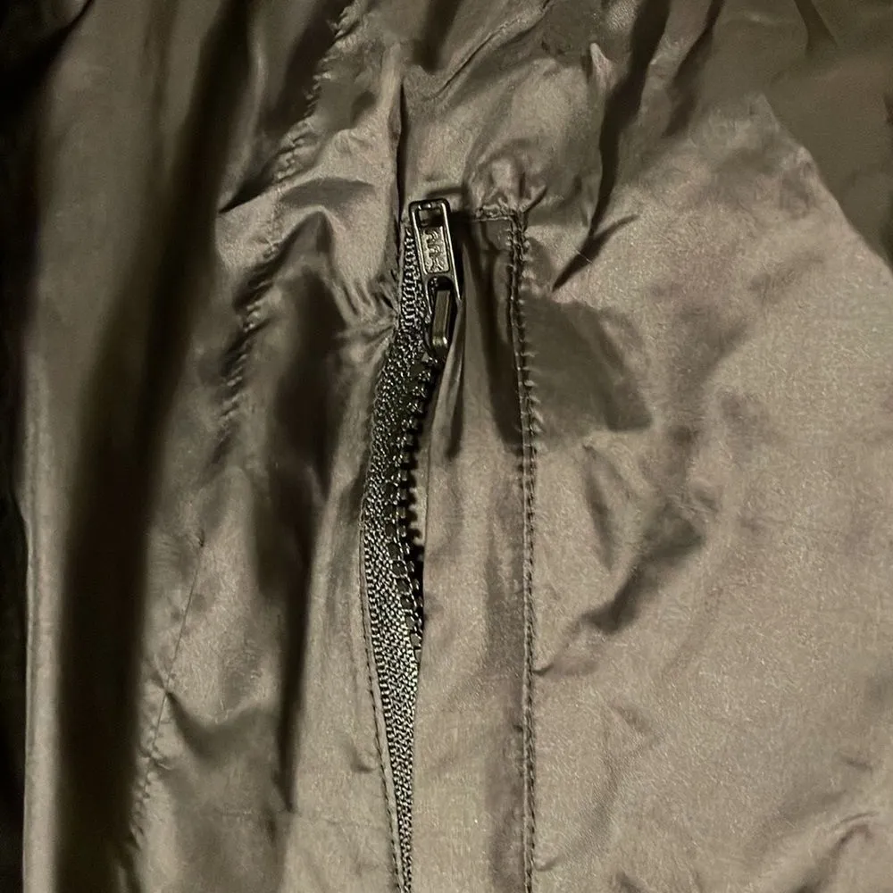 GENERATION LOVE Women’s Black Hooded Mesh Zipper Jacket Size XS - Image 5