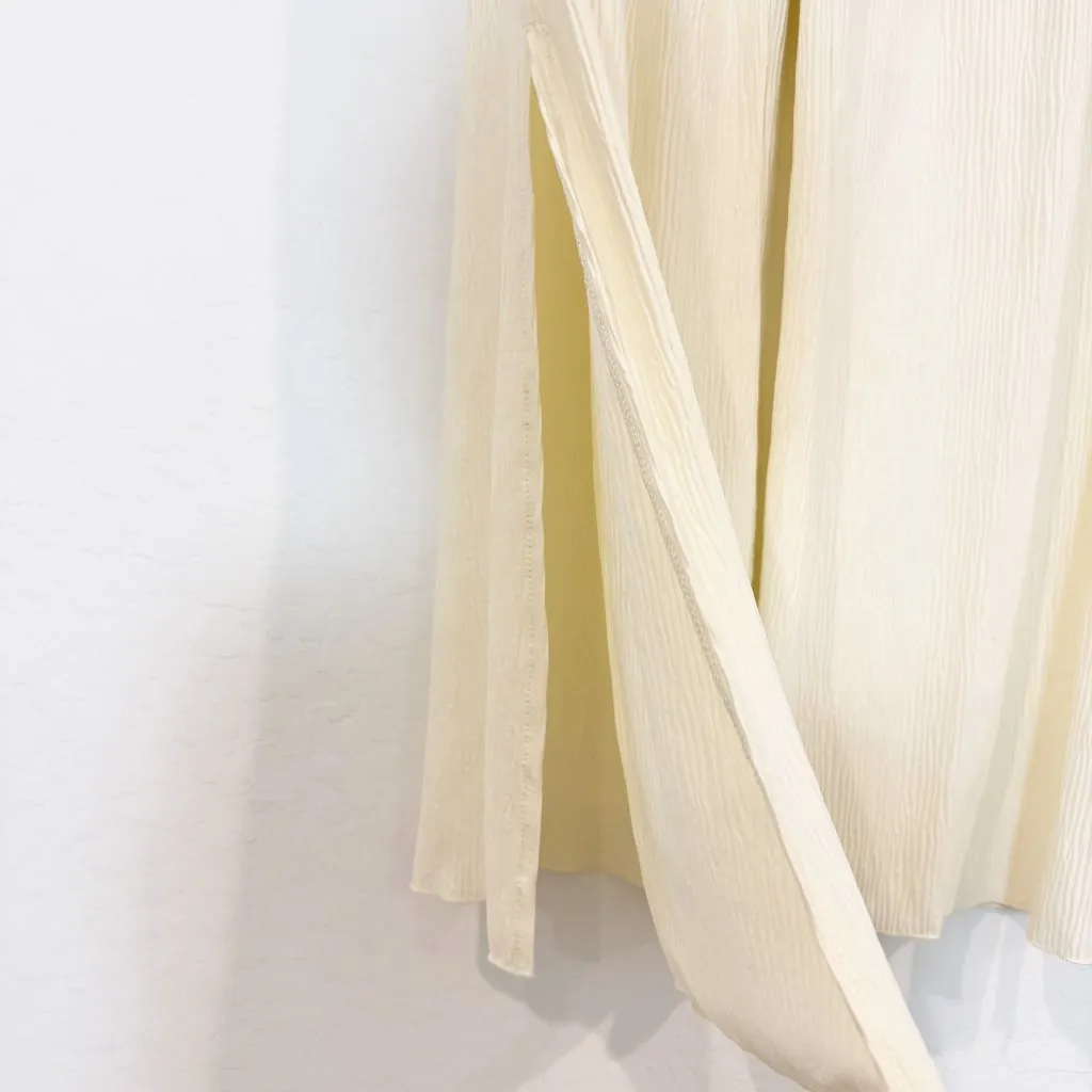 Commense Pleated Trouser Pants Tan Size M - Image 4