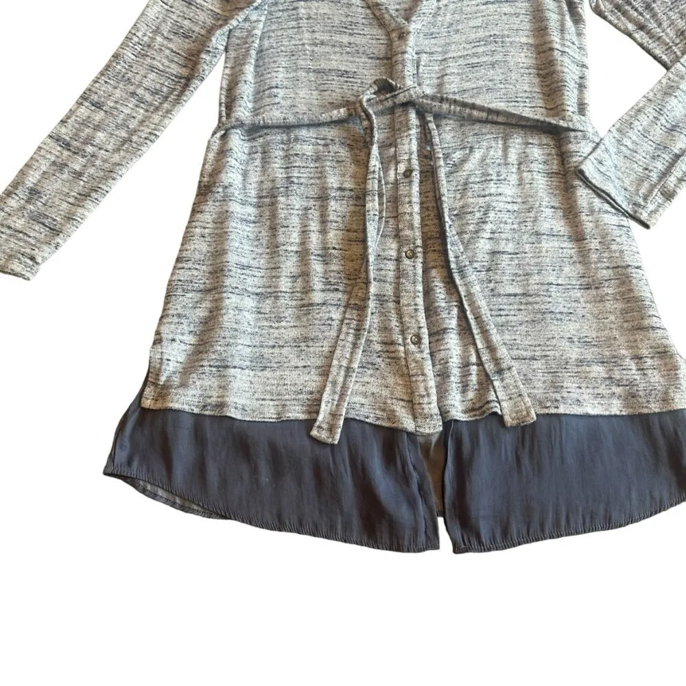 Dolan Anthropologie Long-Length Cardigan Sweater Dress Button-Down Size Large - Image 5