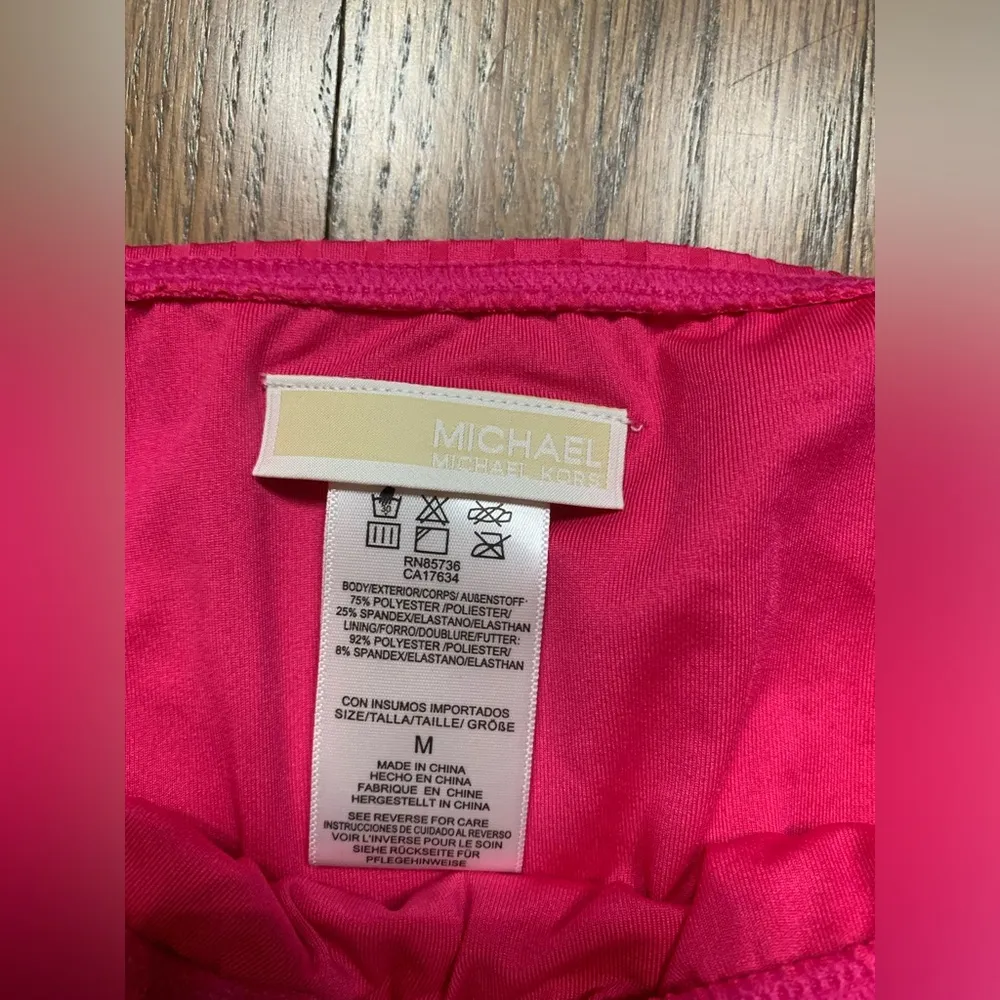 Michael kors swimsuit bottom pink medium - Image 3