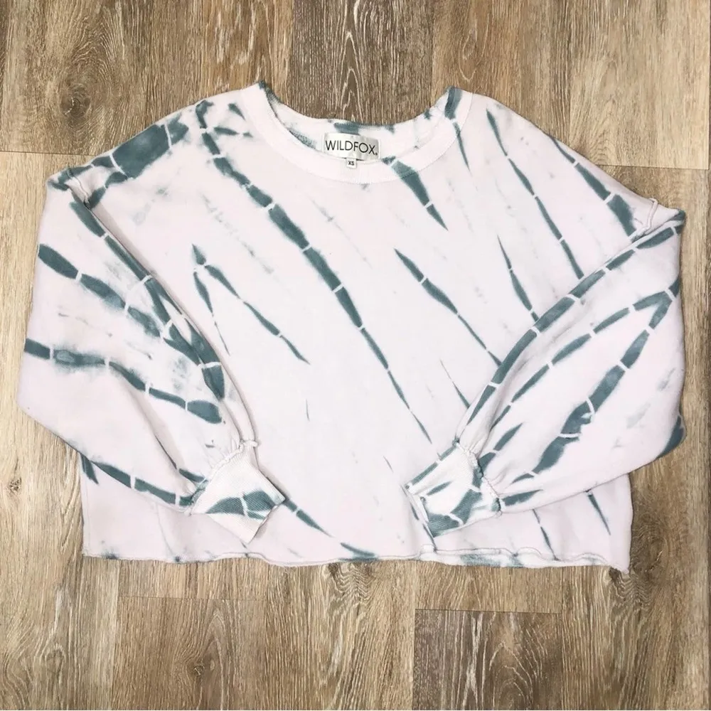 Wildfox Olivia Tie Dye Sweatshirt Size XS - Image 4