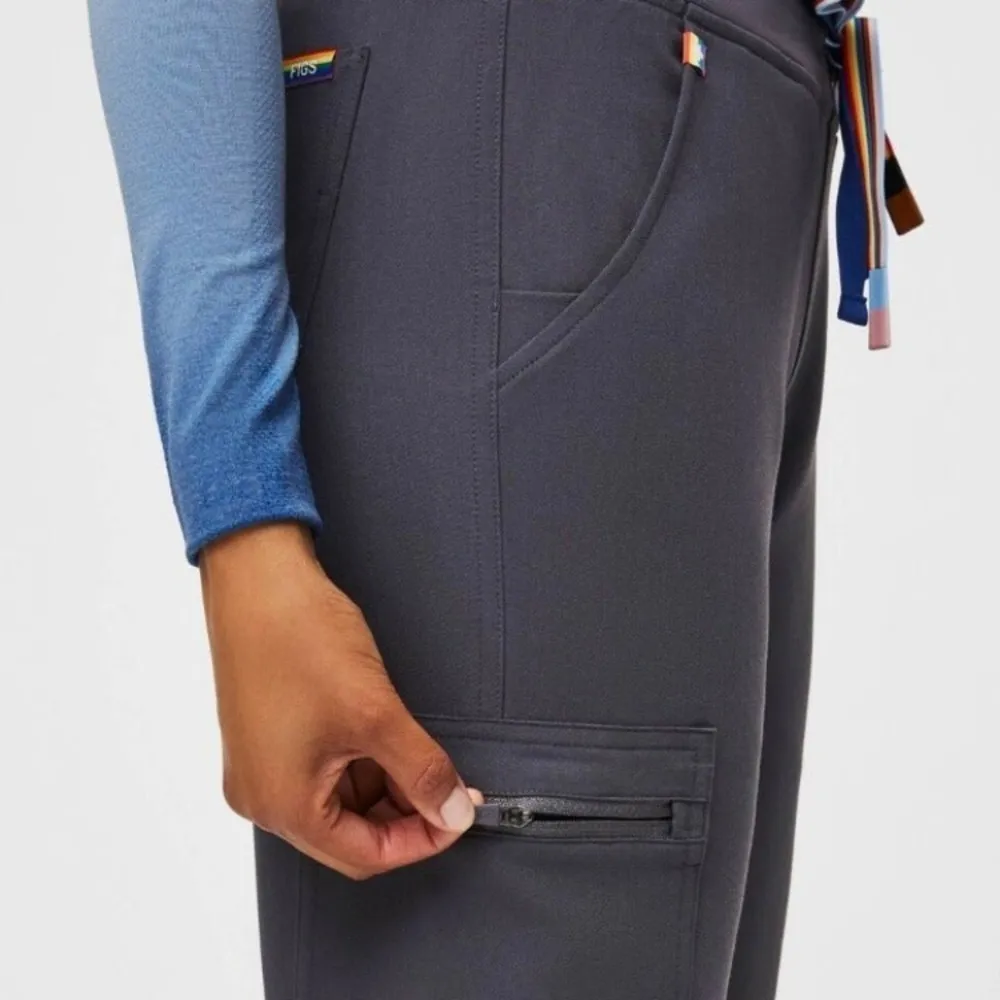 FIGS Limited Edition Rainbow Pride Collection Charcoal Zola Skinny Pant XL/T - Image 5