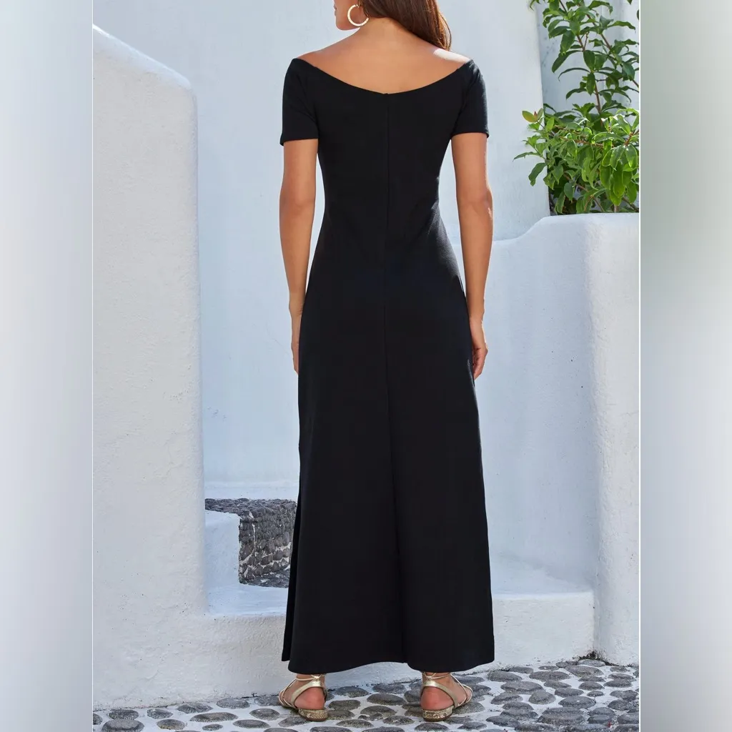 Boston Proper Maxi Dress ( Belt is not sold with dress) - Image 2