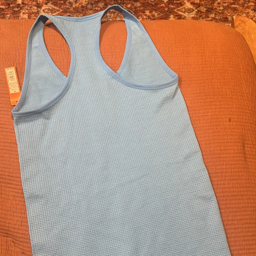 NWT COLSIE Waffle Seamless Romper blue XL - Image 12