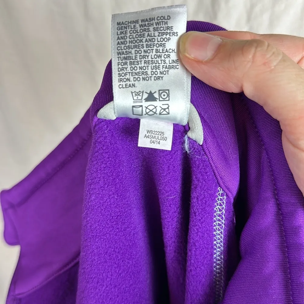 Avalanche Outdoor Women's Quarter Zip Pullover Purple Size Medium - Image 13