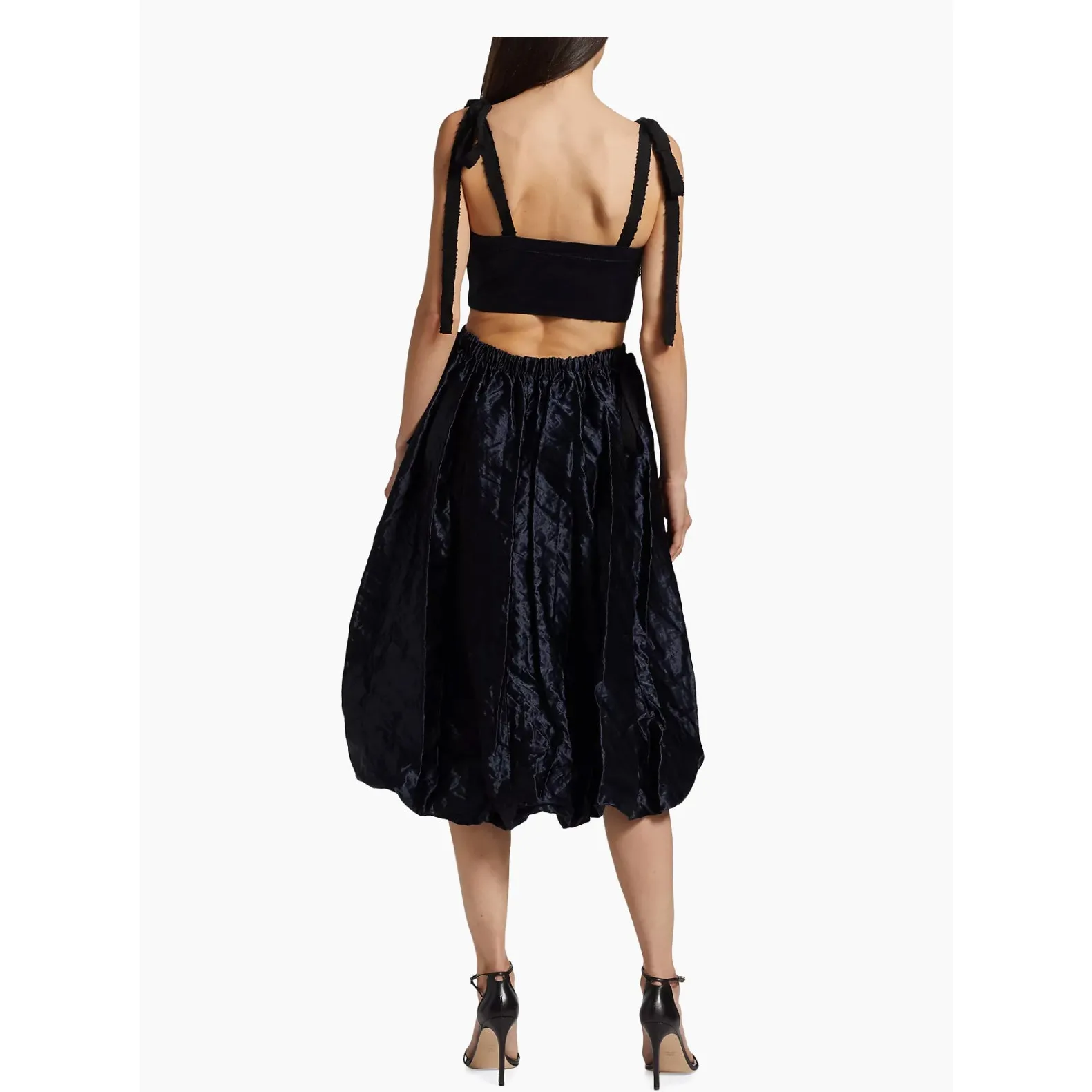 Ulla Johnson in Midnight  Blue Party  Gabrielle Cut-Out Bubble Bustier Dress 0 - Image 2