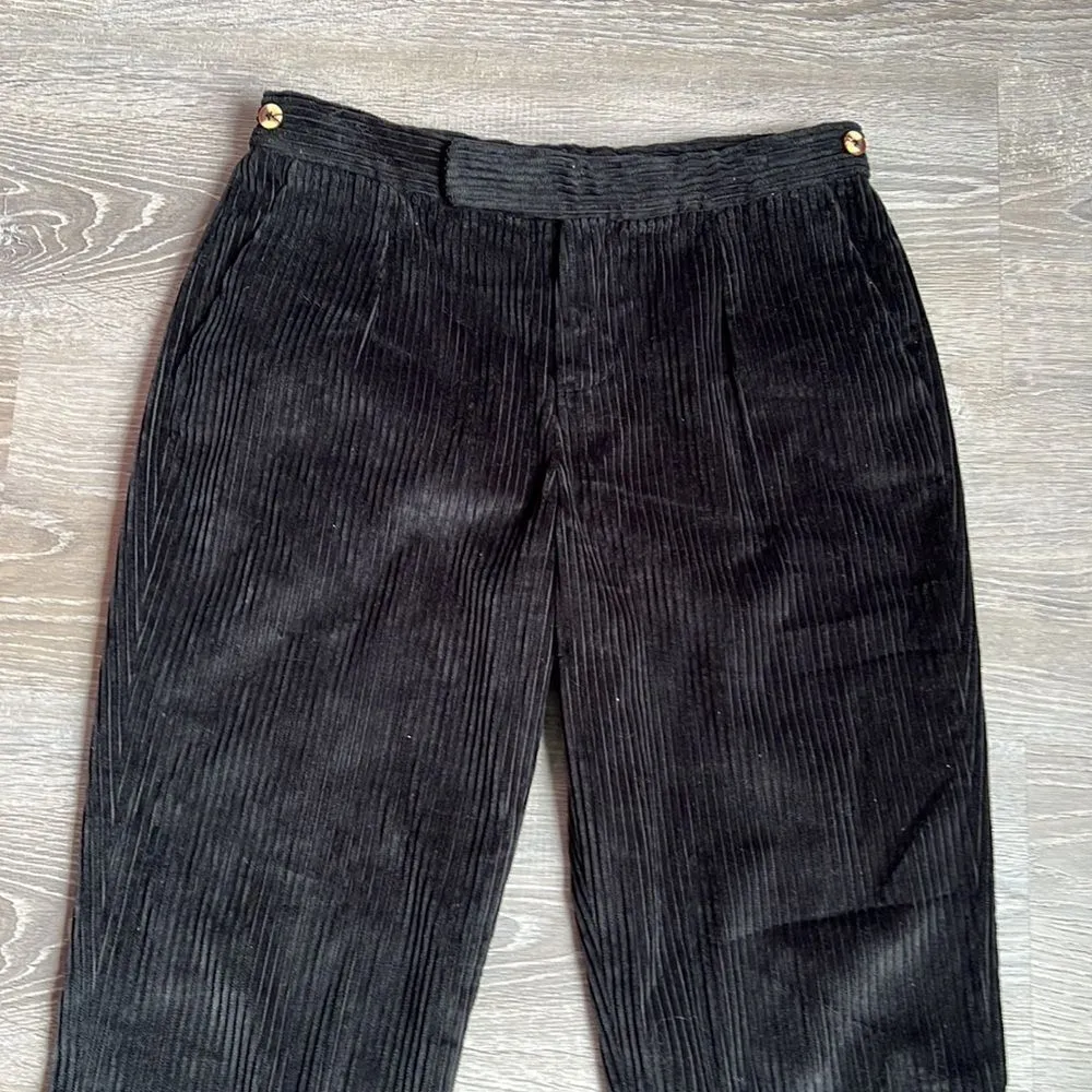 Frances Valentine Chloe Corduroy Pant Black Size 2 - Image 5