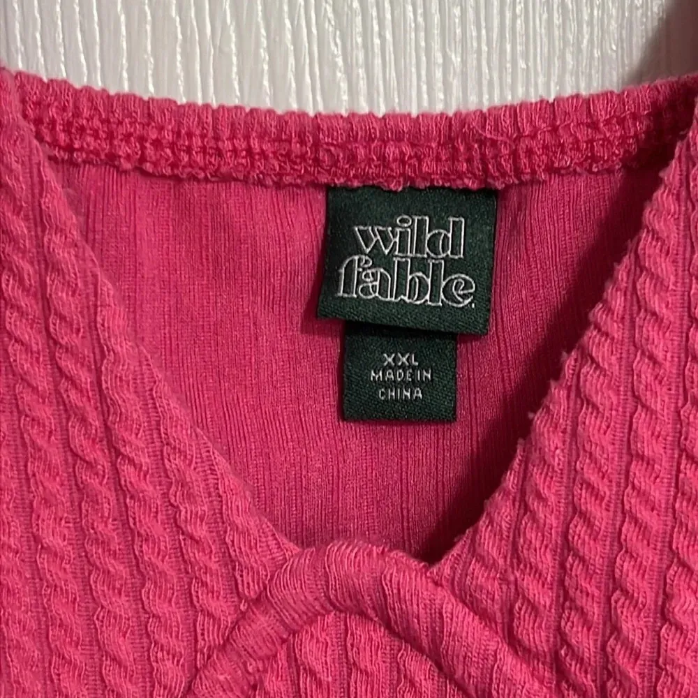 Wild Fable Hot Pink Women’s Bodysuit - Size XXL - NWOT - Image 3