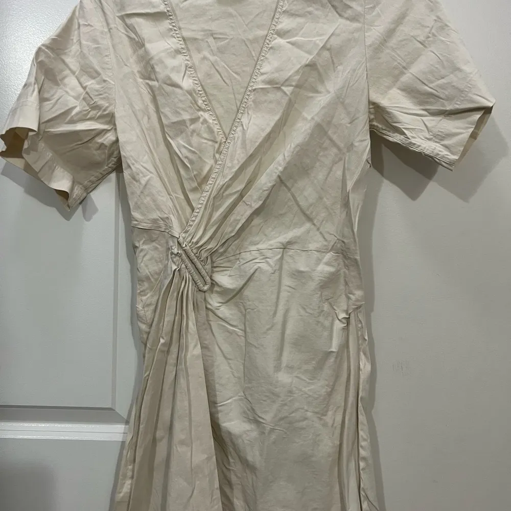 A.L.C. Cream Linen Edie Dress Size 8 US $545 - Image 3