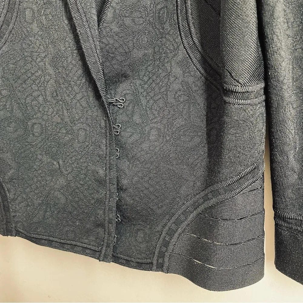 Zac Posen Structured Knit Blazer Black size M - Image 10