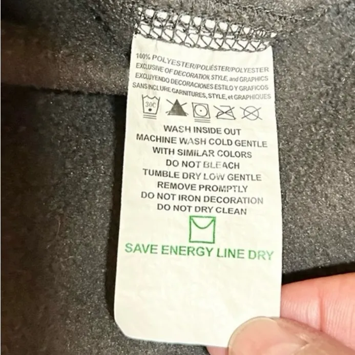 SAN FRANCISCO GIANTS Majestic Fan Fashion MLB 1/4 Zip Track Jacket Sz M - Image 11