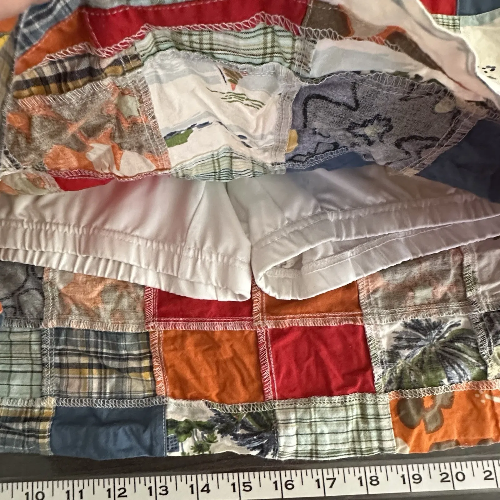 Loudmouth Skort Woman's 4 Patchwork Print Golf Tennis Athletic Discontinued Rare - Image 3